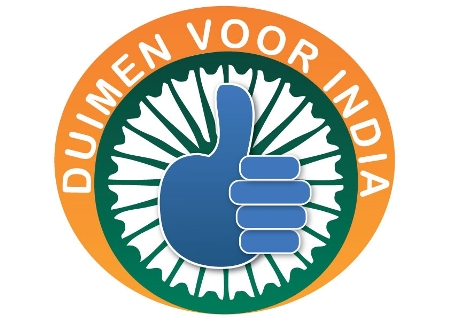 Foto Duimen voor India (2 maart 2009)