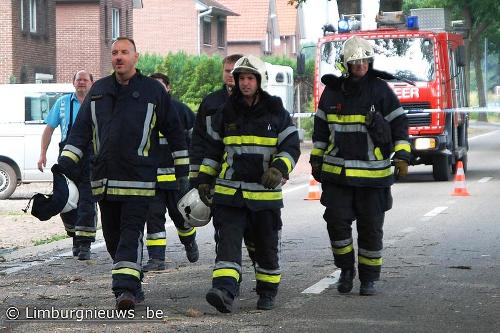 Foto Fotoverslag zwaar ongeval Neerglabbeek (7 juni 2009)