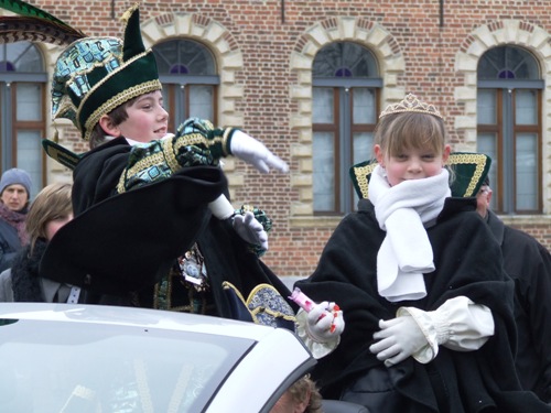 Foto Foto's kinderstoet centrum Bree (14 februari 2010)