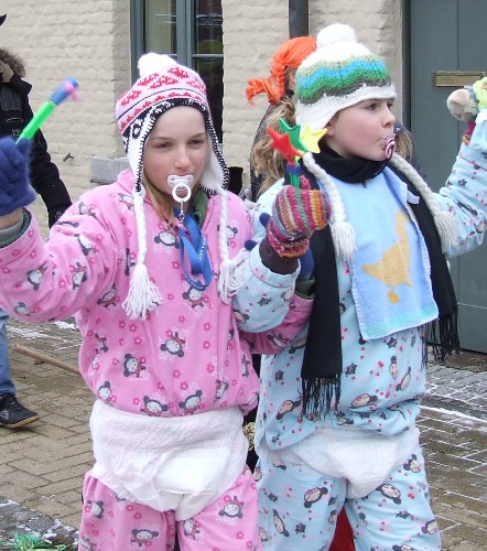 Foto Foto's kinderstoet centrum Bree (14 februari 2010)