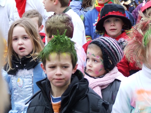 Foto Foto's kinderstoet centrum Bree (14 februari 2010)