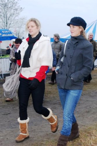 Foto Kim Clijsters in Zonhoven (8 februari 2010)