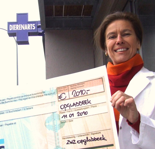 Foto Winnaars eindejaarsactie ZWZ Opglabbeek (24 januari 2010)