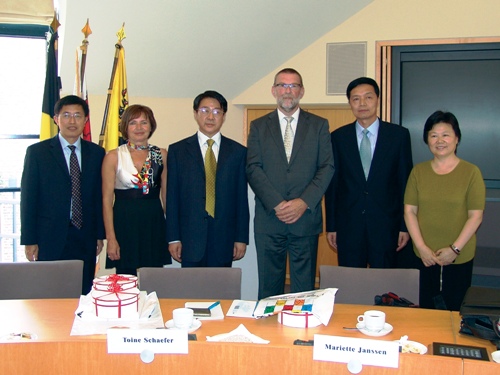 Foto Chinese delegatie (29 juni 2009)