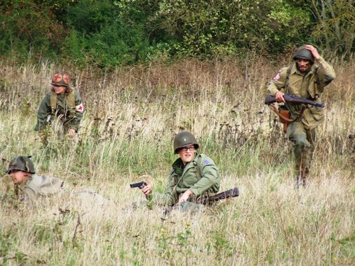 Foto Fotoverslag 'oorlog in Zwartberg' (4 oktober 2009)