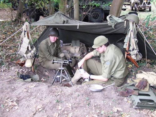 Foto Fotoverslag 'oorlog in Zwartberg' (4 oktober 2009)