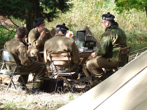 Foto Fotoverslag 'oorlog in Zwartberg' (4 oktober 2009)