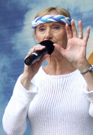 Foto Nicole en Hugo onder de indruk van Maaseik (24 augustus 2008)